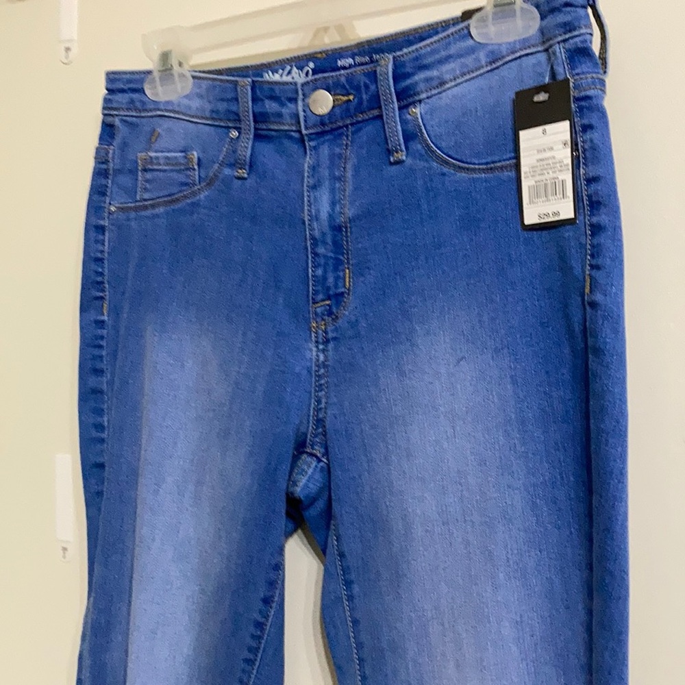 Mossimo Denim High Rise Jegging Crop Power Stretch